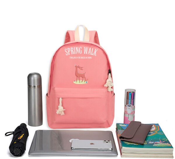 School backpack for girls primary and middle school - Image 3