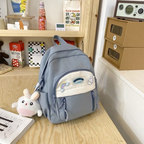 Lightweight school backpack in distinctive colors for high school girls - Image 6