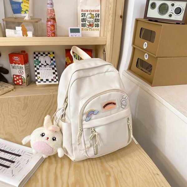 Lightweight school backpack in distinctive colors for high school girls - Image 4