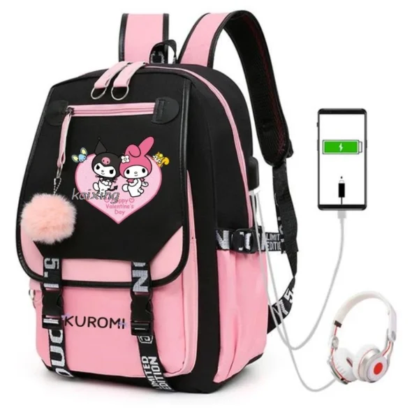 Girls School Backpack for Middle and High School - Image 2