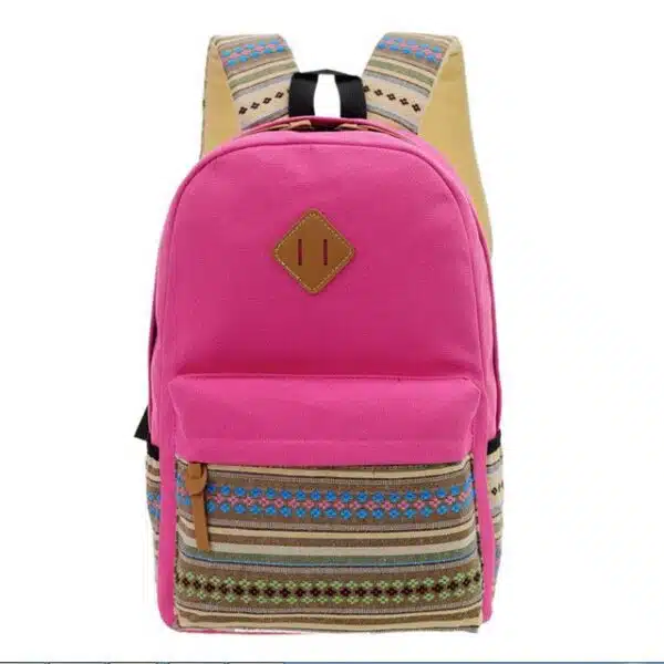 High Quality Versatile Canvas School Bag for Girls and Boys - Image 11