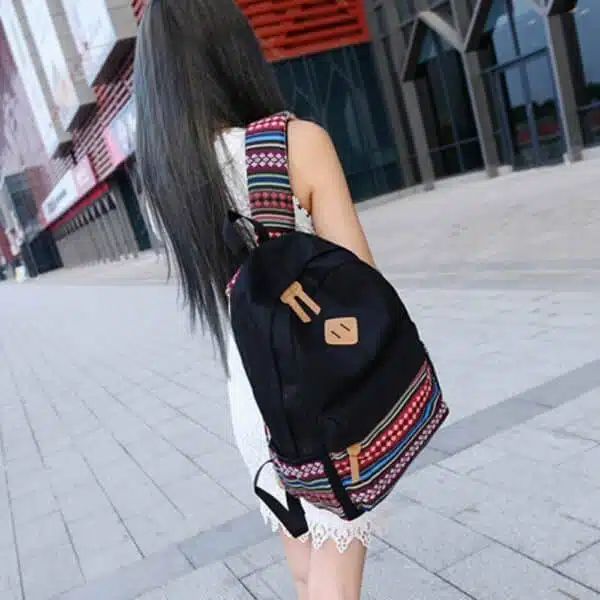 High Quality Versatile Canvas School Bag for Girls and Boys - Image 6